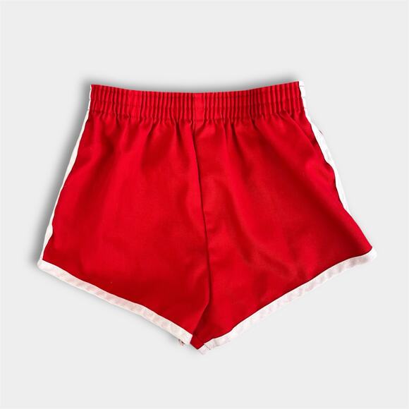 Vintage Red Track Shorts 4T USA - Picture 1 of 7